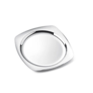 Morinox  vassoio quadro basic cm 32 in acciaio inox 18/10