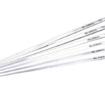 Global set 6 bacchette per sushi sashimi in acciaio inox cm 22,5