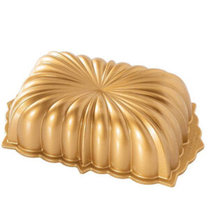 Nordic ware stampo per pagnotta classica scanalata in alluminio pressofuso classic fluted loaf pan