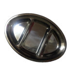 Tescoma linea exclusive antipastiera ovale 3 sezioni 34 cm inox 18/10