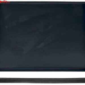 Pentole Agnelli Blurex, teglia rettangolare 40x30x3 lamiera blu