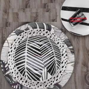 Fade black forest servizio tavola 18 pz in finissima porcellana qualità extra