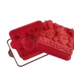 Silikomart jingle bells stampo in silicone,con anello rigido qualità professionale