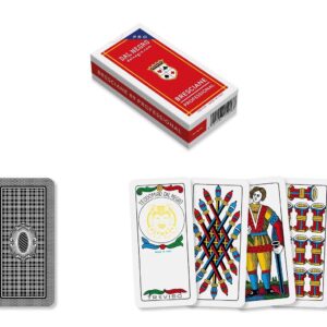 Dal Negro Bresciane pro rosso, carte da gioco regionali