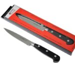Svanera coltello verdura cm 11, in acciaio forgiato manico rivettato in pom, qualità extra