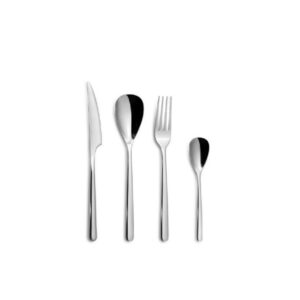 Comas canada set 24 posate in acciaio inox nickel free spessore 3.5 mm qualità extra