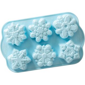 Nordicware stampo frozen 2 fiocco di neve cm 30.5x19x3.5 in alluminio pressofuso qualità extra
