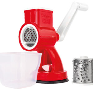 Rigamonti universal grater, grattugia 2 rulli con vaschetta, super ventosa