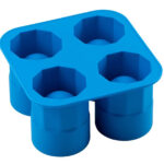 Ilsa stampo 4 bicchieri silicone ghiaccio 4 cl