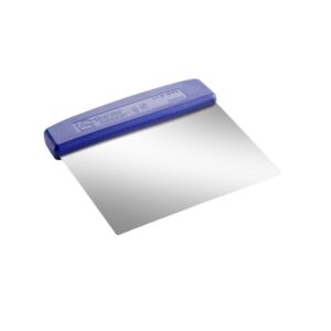 Thermohauser raschietto, tagliapasta flessibile 13,5x13,5 cm manico nylon, acciaio inox professionale