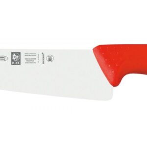 Icel tranciante cm 20, manico rosso, lama in acciaio inox