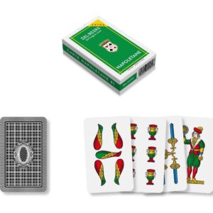 Dal Negro Napoletane n°81 extra verde, carte da gioco regionali