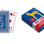 Dal negro poker cavallino oro blu in plastica