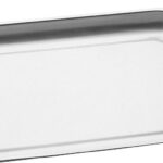 Motta vassoio piatto da pasticceria cm 25x18 in acciaio inox 18/10