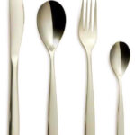 Comas Barcellona set posate 24 pz Inox PVD champagne