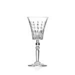 Rcr set 6 calici vino Marilyn vetro Luxion 26 cl