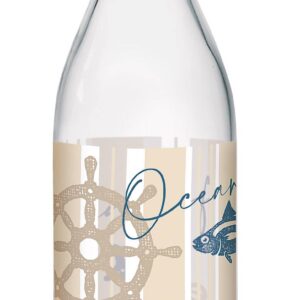 Cerve north coast, bottiglia acqua - vino lory 1 litro con tappo bianco
