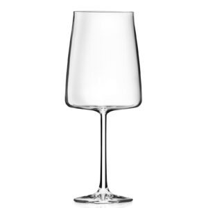 Rcr essential set 6 calice vino rosso cl 65 in fine vetro