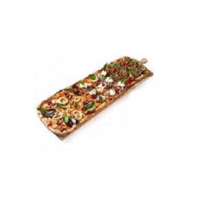 Panetta, tagliere per pizza al metro, in legno,90x32x1,2 cm