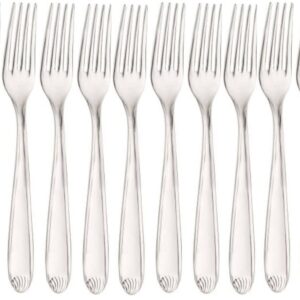 Pintinox Flavia, set 12 forchetta da tavola in acciaio inox