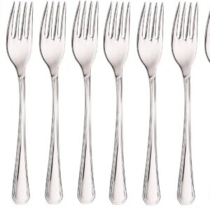 Pintinox America, set 12 forchette tavola, in acciaio inox
