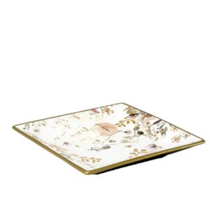Fade jasmine, svuotatasche cm 24x24, in fine porcellana