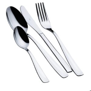 Salvinelli Cinzia, set 12 forchetta tavola acciaio inox 18/c