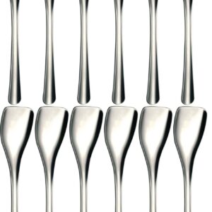 Abert Rem, set 12 paletta gelato in acciaio inox 18/10