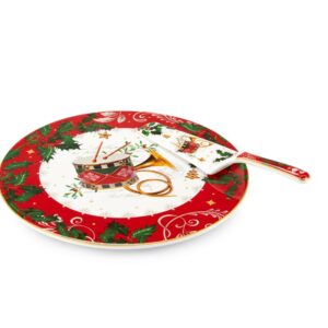 Fade baldy, piatto panettone ø 30 cm, con paletta
