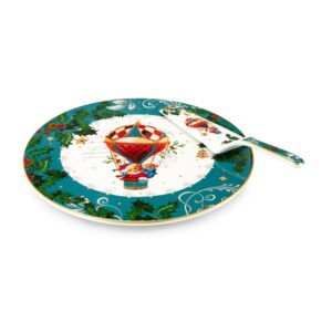 Fade melchy, piatto panettone ø 30 cm, con paletta