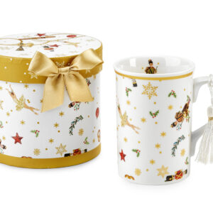 Fade Star, mug Natale cm 12 x 11 in fine porcellana