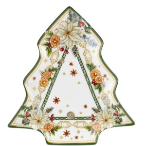 Fade Gillian, vassoio albero di natale cm 30 x 28