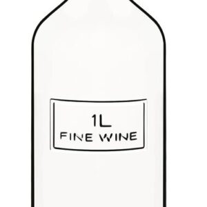 Luigi bormioli bottiglia professionale optima fine wine 1 lt in vetro