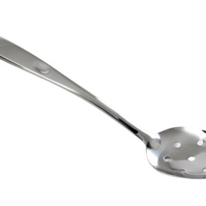 Svanera cucchiaione forato, 18/c nickel free,lusso manico vuoto