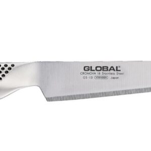 Global GS-13R, coltello multiuso destrimani 15 cm lama dentata