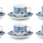 Fade set caffè Maiorca porcellana fine 100 ml