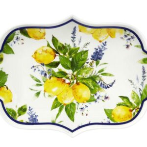 Fade Soraya vassoio ovale cm 30x21,5 in fine porcellana