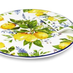 Fade Soraya, piatto torta con paletta cm 30