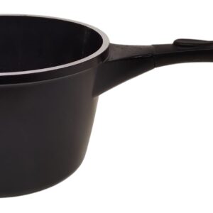 Tescoma Club, pentolino alto 1 manico cm 20, nero da 2,8 lt
