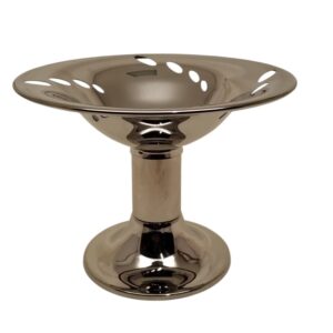 Tescoma, alzata - vassosio caramelle 16 cm con piede, acciaio inox