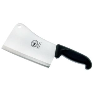 Fraraccio mannaretta cm 20, acciaio inox spessore 5 mm manico polipropilene qualità professionale