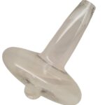 Pami, decanter in vetro con base tondeggiante