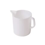Mobil plastic, caraffa dosatrice 0,5 litri trasparente, con beccuccio antigoccia