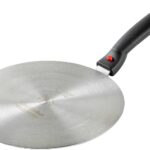 Trabo disco adattatore 26 cm  per piani ad induzione con manico in acciaio inox