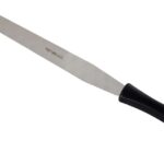 Svanera spatola larga cm 31 flessibile acciaio inox manico nylon qualità professionale