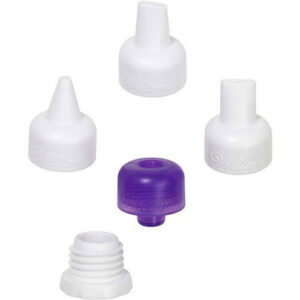 Wilton candy melts set 5 pz di bocchette decorative