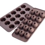 Pedrini sferici dolci forme, in silicone alimentare per cioccolatini – ghiaccio qualità professionale