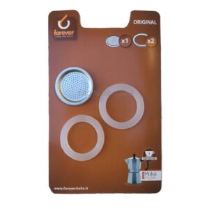 Forever filtro e guarnizioni 1 tazza in silicone per caffettiera