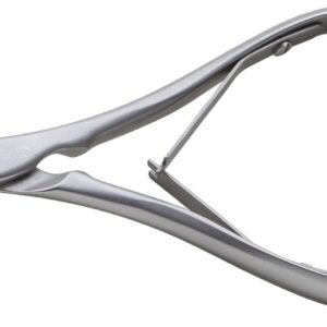 Permancut tronchesine a forbice per unghie in acciaio inox spazzolato, con molla ,qualità extra
