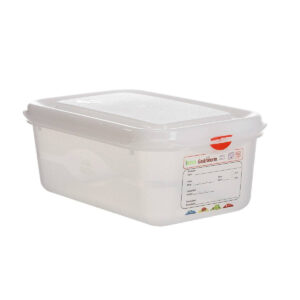 Denox Gastronox, contenitore 1/4 h 100 coperchio ermetico, - 40°+100°